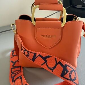 Orange Crossbody Bag